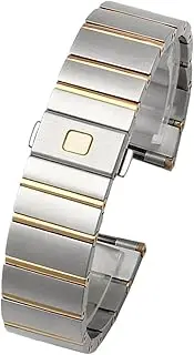 [SKXMOD] For Omega Double Eagle constellation steel Watch band Stainless steel Men and Women Watch chain 17 23 25mm Watch strap