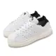 【adidas 愛迪達】休閒鞋 Stan Smith PF W 女鞋 白 黑 皮革 厚底 史密斯 愛迪達(IE0450)