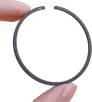 HUVNEXA 2pcs Lot 43mm X 1.5mm Piston Rings, for Chainsaw Strimmer Mower Hedge Trimmer Engine Part Car Piston Ring Set