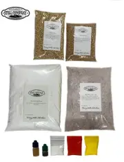 Blue Hopi Corn, Barley & Wheat Fermentation Kit for Moonshine Whiskey