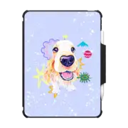 iPad Air 11-inch (M2/M3) Impact Folio Case Funny dog