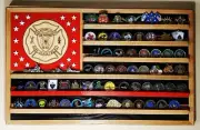 San Antonio Texas Fire Department Challenge Coin Display Flag 36x20