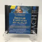 Johann Sebastian Bach : Bach: Secular Cantatas, BWV206, 207a, 207 CD (2000) New