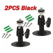 White Black Mini Metal Wall Mount Ceiling Stand Bracket for CCTV Camera Tripod
