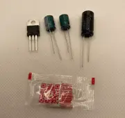Atari 7800 Capacitor Kit - Tune-Up - Refresh Upgrade Kit - DIY