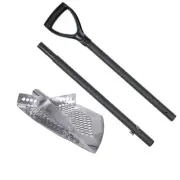 Dune Scoops Stainless Steel 2.0mm Shovel / 10mm Hexahedron Holes and Rod