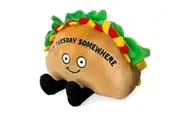 "It's Tuesday Somewhere" Taco Plush