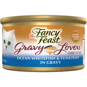 Fancy Feast Adult Gravy Lovers Ocean Whitefish & Tuna Wet Cat Food 85g