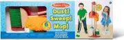Melissa & Doug Let's Play House! Dust Sweep Mop Set - Pretend Play Cleaning Toy