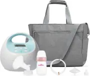 Baby S1 plus Premier Rechargeable Breast Pump with Grey Tote Premium Accessory K