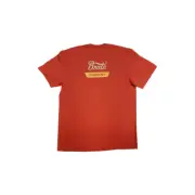 Brixton "Linwood" Short Sleeve Tee (Barn Red/Dark Burgundy/Brith) T-Shirt