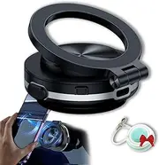 Sturvex MagFlex 360 Mount, Electric Vacuum Magnetic Car Phone Mount - 360°Rotating Magnetic Phone Holder, Suction Cup Holder Phone Mount Car 360°Rotating, Strong Magnetic Grip /683