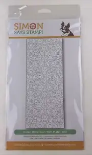 Simon Says Stamp Steel Craft Die DETAIL BOHEMIAN SLIM PLATE New S718