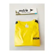 Mitre Yellow Referee Jersey Onesize NEW in Package Pocket Unisex Soccer Ref