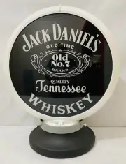 NEW Petrol Bowser Globe and Base Jack Daniels illuminated sign