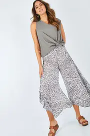 Rayon Flare Pant--PORT-PB168