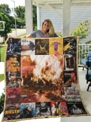 Busta Rhymes Albums For Fans Quilt Blanket