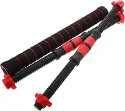 GOOHOCHY 1Set Dumbbell Bar Connector with Foam Grip Rod Durable Weight Lifting Accessory for Home Gym Multipurpose Fitness Equipment Lightweight Portable Design for Strength Training