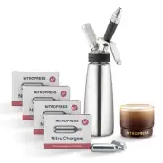 NitroPress Nitro Cold Brew Maker And Dispenser, Nitro Machine, Cold Brew Kit ...