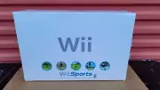 Nintendo Wii White Console Wii Sports New ( I OPENED THE BOX TO TAKE PICTURES )