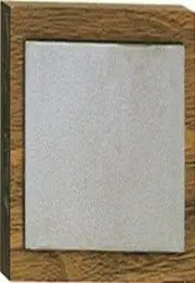 EZE-LAP Diamond Benchstone 6" x 2" Walnut block Fine Grit