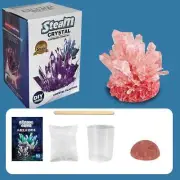 Red Crystal Growing Kit Grow DIY Crystals Stem Science Experiment