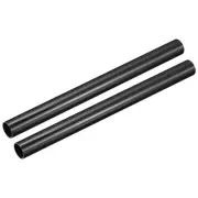 Carbon Fiber Tubes, 500mm x 40mm x 37mm 3K Hollow Carbon Wrapped Tubing 2Pcs