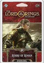 Lord of The Rings The Card Game Riders of Rohan Starter Deck | Cooperative Game for Adults and Teens | Ages 14+ | 1-4 Players | Average Playtime 30-120 Minutes | Made by Fantasy Flight Games