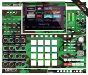 Akai MPC-X SE Skin | Camo Green | Protective Decal | StyleFlip Skins