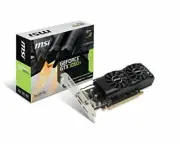 MSI low profile compatible graphics card GEFORCE GTX 1050 TI 4GT LP