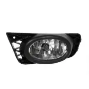 Front Bumper Fog Lights Lamp Black Cover For Honda Civic 4DOOR 2009-2011 Left
