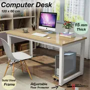 Fin Computer Desk Study Table Office Maple Pc Laptop Table Student Home Writing Tabl