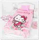 小花花日本精品♥Hello Kitty抱玫瑰花造型珍珠棉柔舒眠毛毯 冷氣毯 蓋毯 四季毯 被子毯子31025409