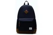 Herschel Heritage Backpack 24 L Laptop Business School Travel Bag - Navy / Tan