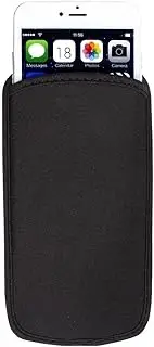 Universal Neoprene Mobile Phone Sleeve Shock Absorbing proof Pouch Case for iPhone 13 Mini, iPhone 12 iPhone SE Samsung Galaxy S21 S20 Google Pixel 5 4a