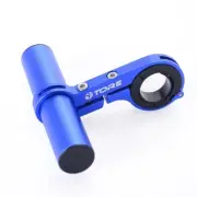 Aluminum Bicycle Computer Stand Bracket GPS Mount Holder MTB Bike Stem Extension