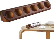 Golf Ball Display Rack, Golf Ball Storage Rack Display Case, Wooden Storage Organizer Bracket, Home Decoration for Bookcase, Shelf, Sport Accessories