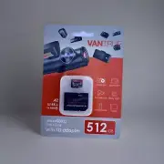 Vantrue 512GB MicroSDXC UHS-I U3 V30 Class 10 4K UHD SD Card | Authorized Dealer