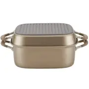 Anolon Advanced Home Hard-Anodized Nonstick Two Step Meal Cookware Set,