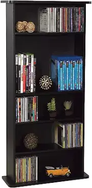 Drawbridge Media Storage Cabinet -Organize Optical Media, up to 240 CD,or108 DVD