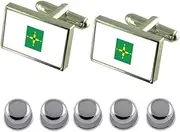 [Select Gifts] Shirt Dress Studs Federal District Flag Cufflinks