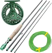 ITAOCA 2.7M Fly Fishing Rod Set #5/6 Fly Rod and Fly Reel Combo with Fishing Line Set Fishing Rod Tackle