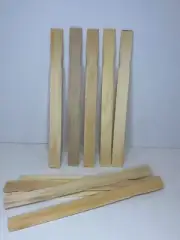 10 Wooden Paint Stirrer Sticks 30cm Long Emulsion Gloss Varnish Stain Paddle