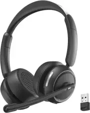 161Dytole Wireless Headset, Bluetooth Headset with Mic, #EK21725-