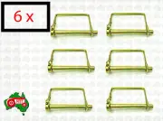 6 x 10 mm 3/8" Square Linch Lynch Pin Scaffold Implement Tractor Mower Machinery