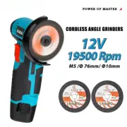 12V Angle Grinder Grinding Tool for Polishing and Grinding Electric Power Tools