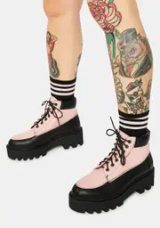 [Lamoda] ATM Honey Combat Boots