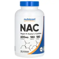 在飛比找iHerb優惠-[iHerb] Nutricost NAC, Vegan N