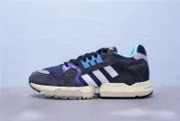 在飛比找Yahoo奇摩拍賣-7-11運費0元優惠優惠-Adidas ZX Torsion ZX 復古 黑白藍 麂皮