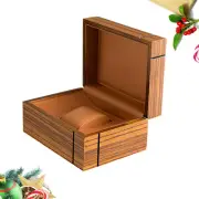 Rustic Wood Watch Box Wooden Pocket Watch Box Single Watch Gift Box